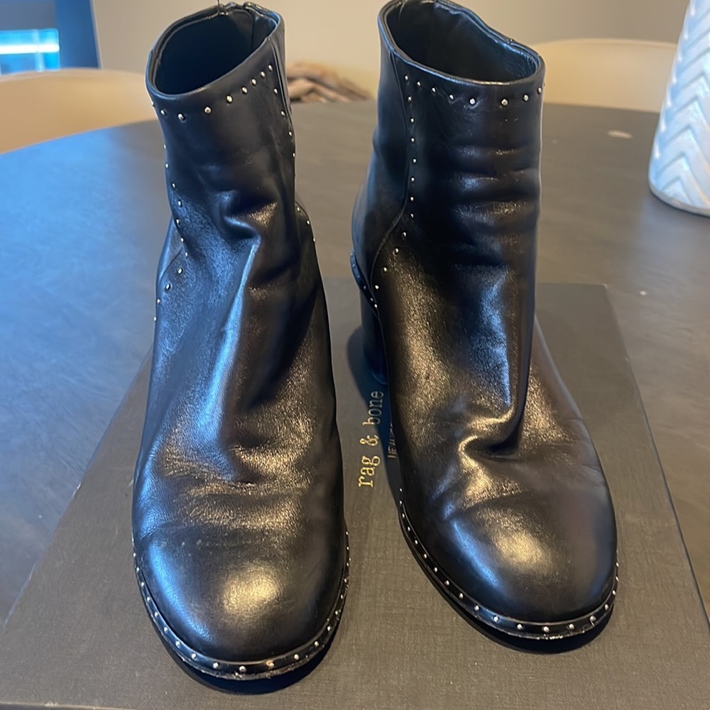 Rag And Bone Willow Stud Boot Size 40 - image 2